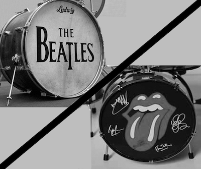 beatles versus stones