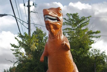 Orange Dinosaur